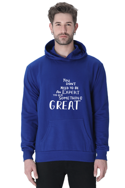 Great Quote Unisexual Printed Hoodie Sweatshirt