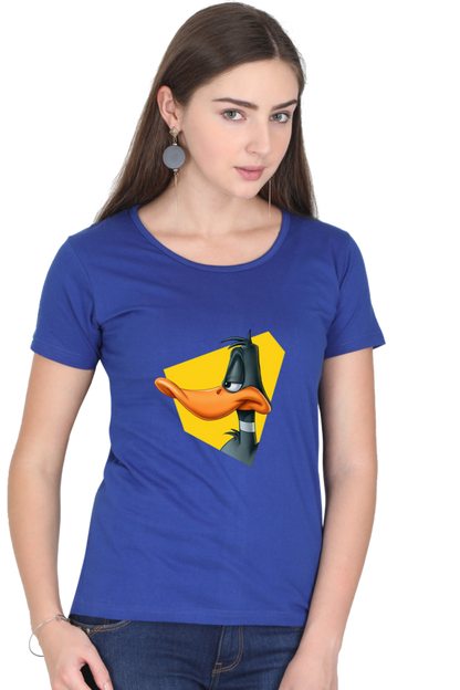 Awaits DuckTales Printed Half Sleeve T-Shirt