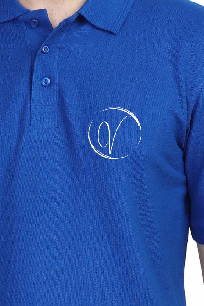 Royal Blue Formal Polo T-Shirt