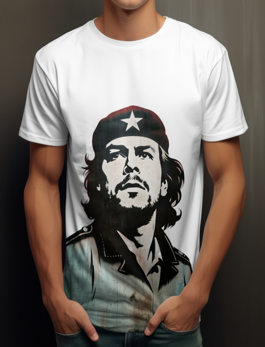 Che Guevara Print T-shirt