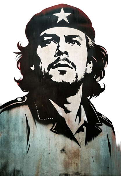 Che Guevara Print T-shirt