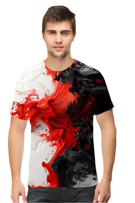 Enchanted Colors Art Printed T-Shirt