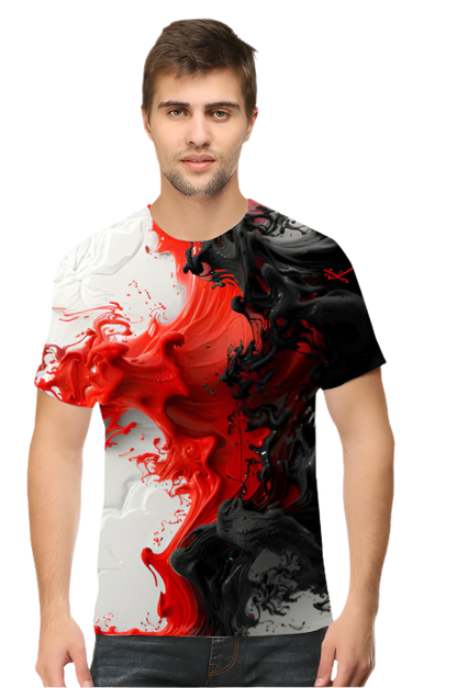 Enchanted Colors Art Printed T-Shirt