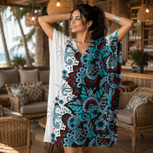 Floral Elements Kaftan