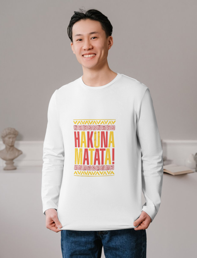 Hakunamatata Printed Sweatshirt