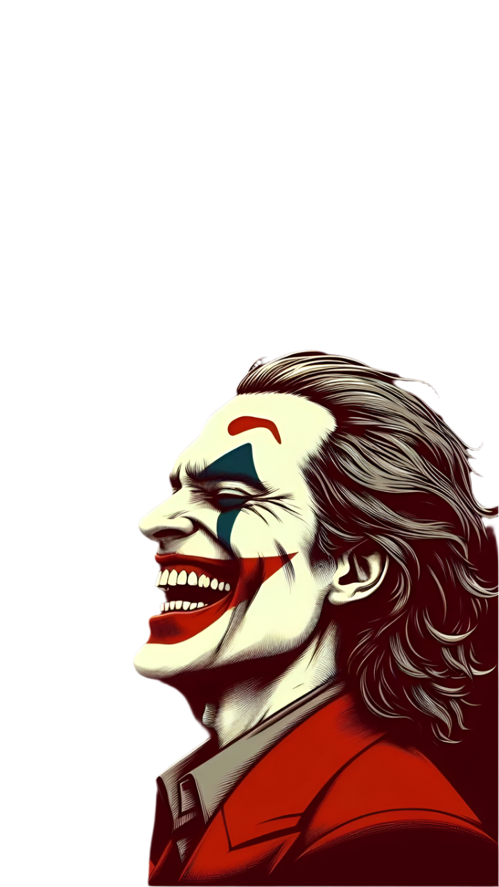 Joker Laugh Printed T-Shirt