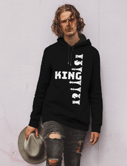 King In Play Printed Hoodie