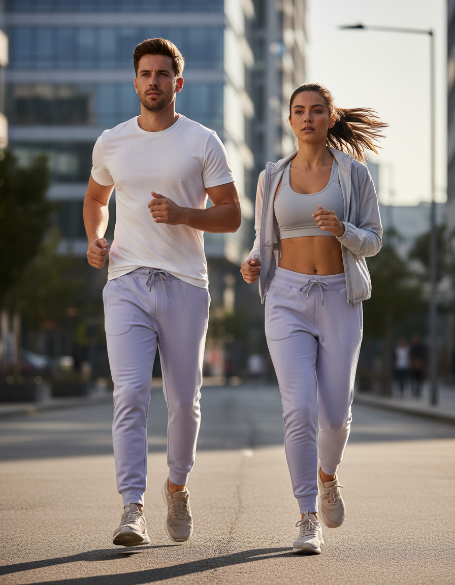 Lavender Unisex Joggers