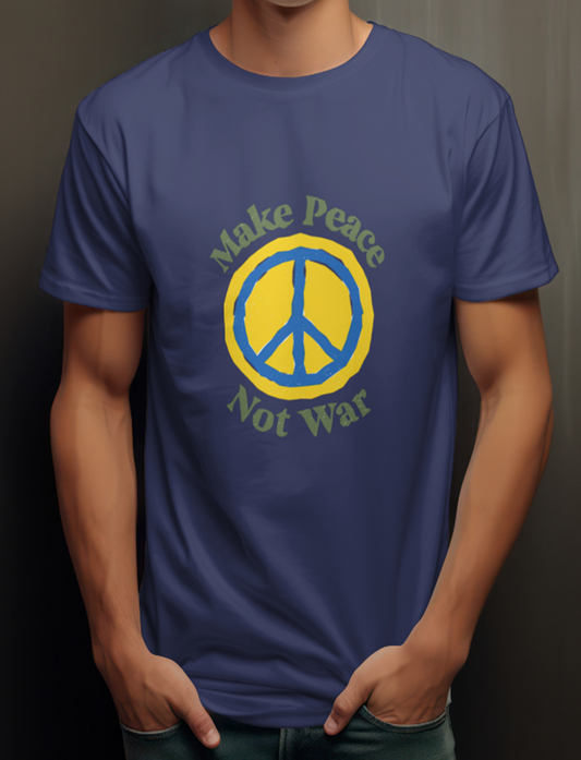 Peace Thoughts Quote Printed T-Shirt