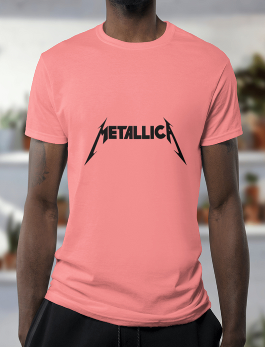 Metallica Logo Printed T-Shirt