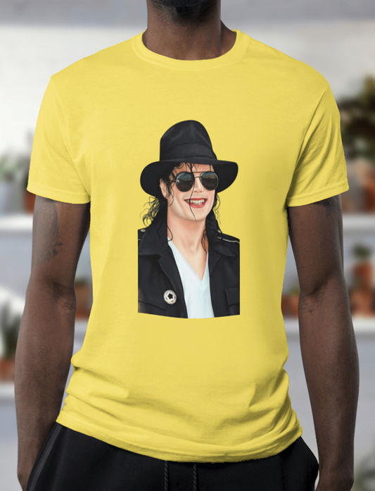 Michael Jackson Photo Print T-shirt