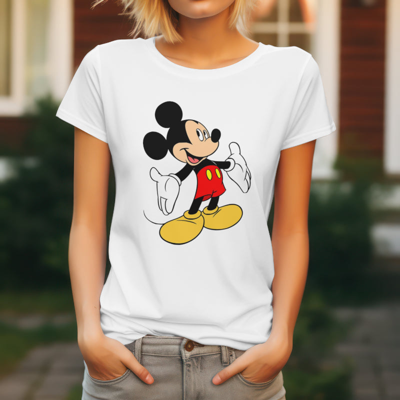 Mickey's Magic Printed Half Sleeve T-shirt