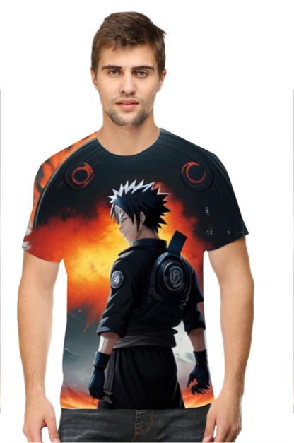 Naruto Shippden Art Printed T-Shirt