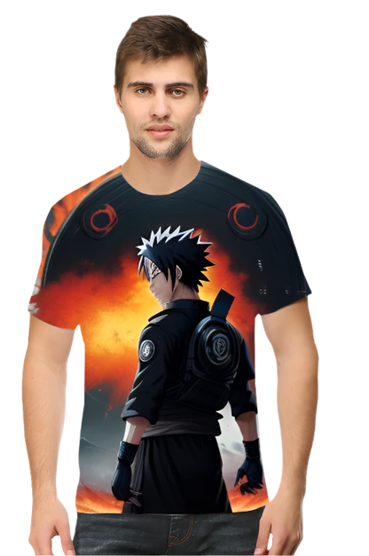 Naruto Shippden Art Printed T-Shirt