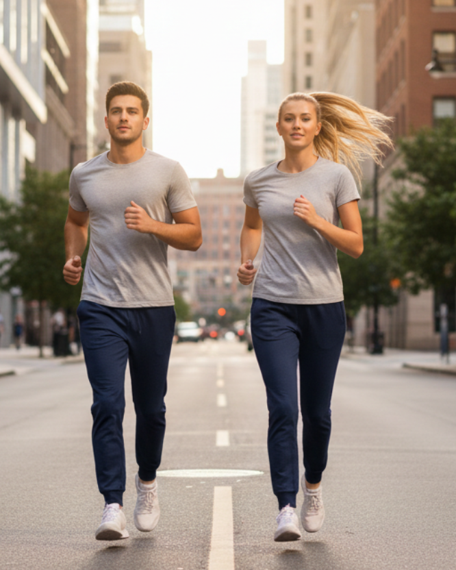 Navy Blue joggers, unisex joggers, Activewear, joggers from Rs.849