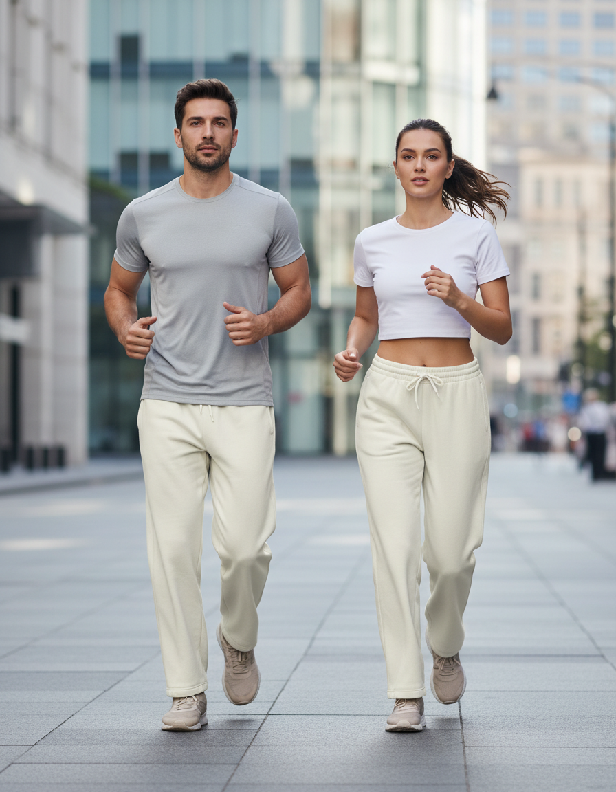 Off White Unisex Sweatpants
