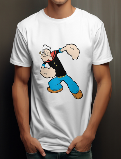 Popeye The Sailor Designed T-Shirt