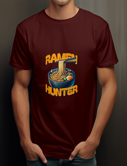 Ramen Hunter Graphic Printed T-Shirt