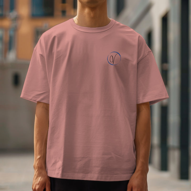 Unisex Terry Oversized Flamingo Tee