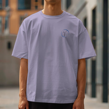 Unisex Terry Oversized Lavender Tee