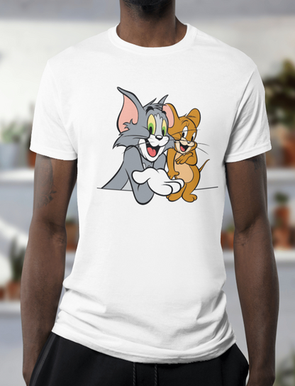 Tom & Jerry Hilarity Printed T-Shirt