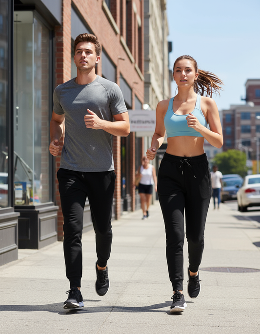 Black Unisex Joggers