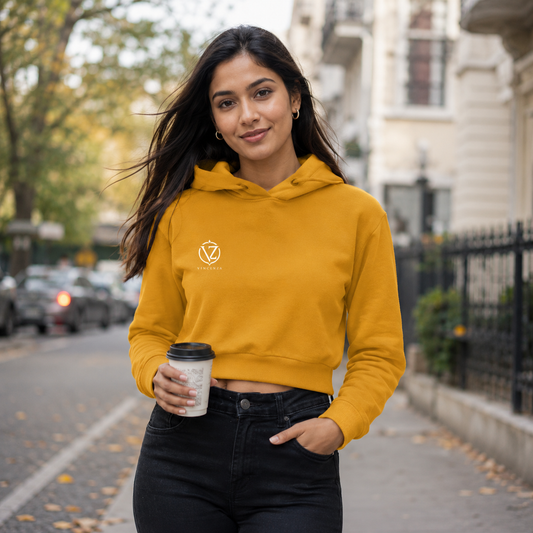 Women's Cropped Hoodie
