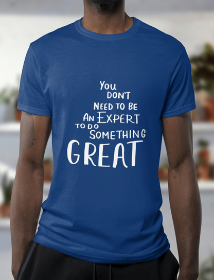 Great work Quote Print T-Shirt