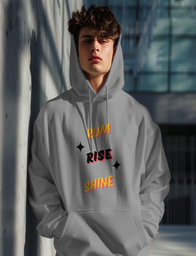 Rum Rise Shine Printed Hoodie Sweatshirt